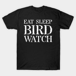 Bird Watching T Shirt Watcher Gift Eat Sleep Bird Watch T-Shirt